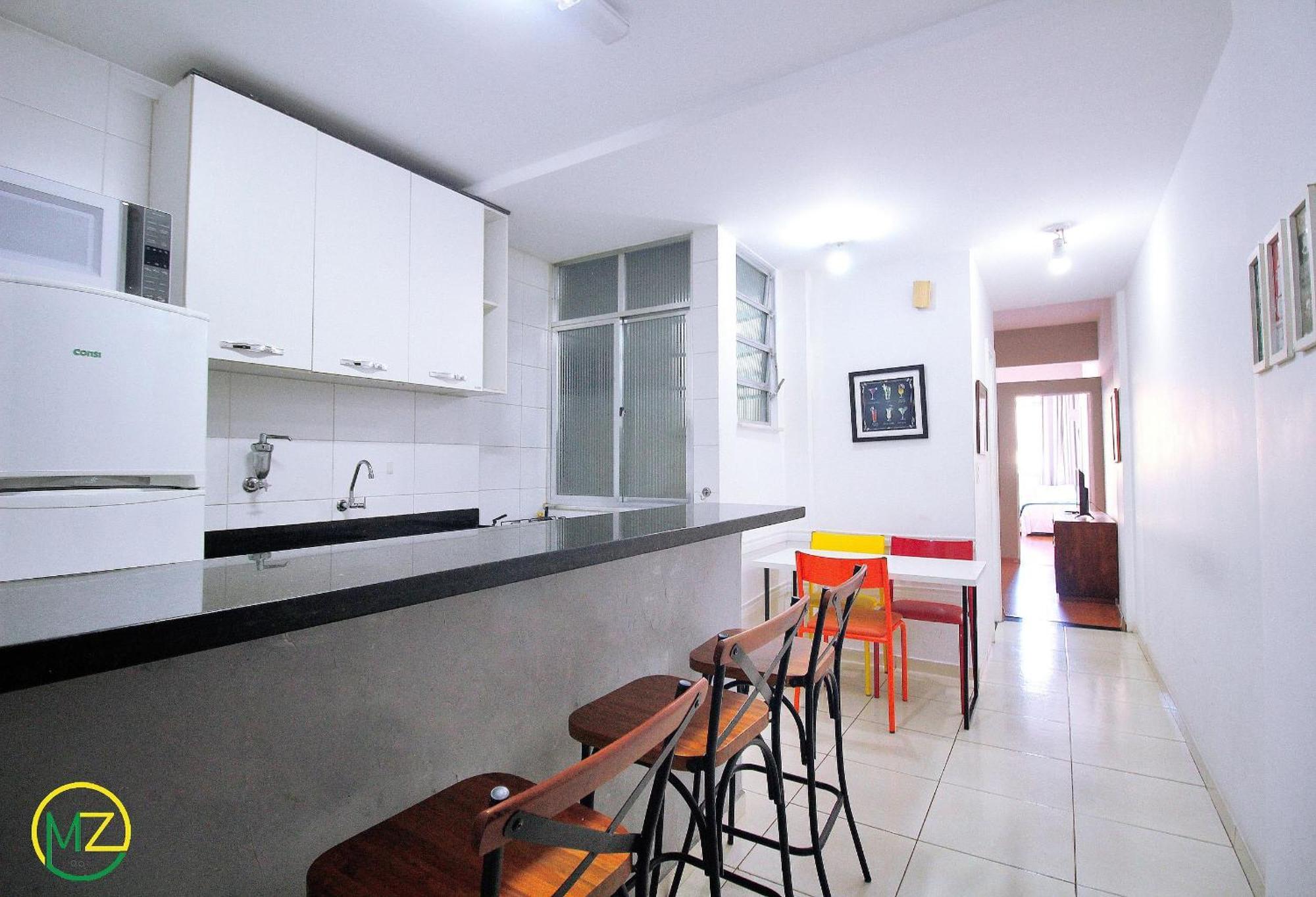 Confortavel 5 Pessoas Em Copacabana Apartemen *