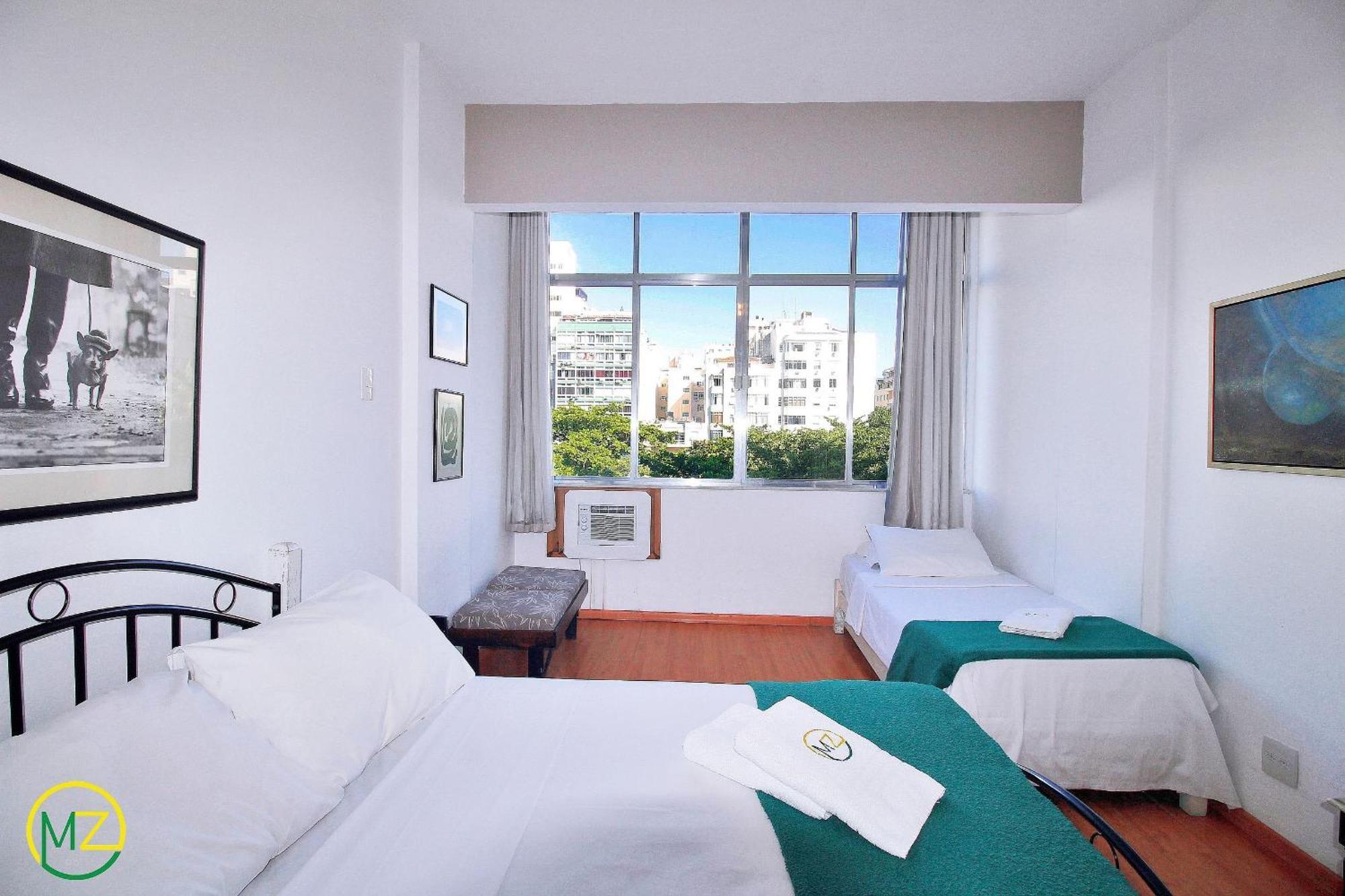 Confortavel 5 Pessoas Em Copacabana Apartemen *